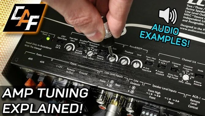 Change Sound Amplifier Settings