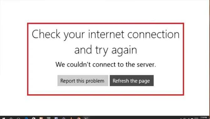 Check Connection