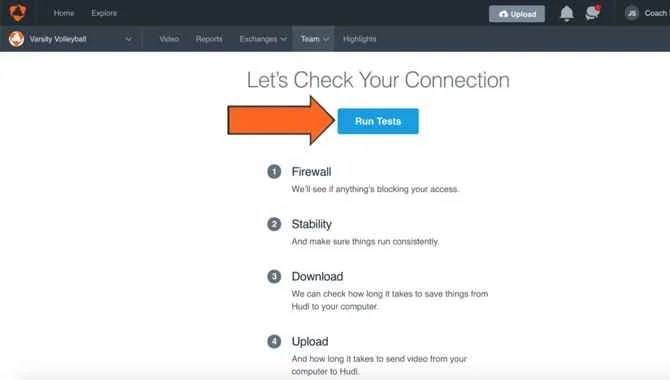 Check The Connection