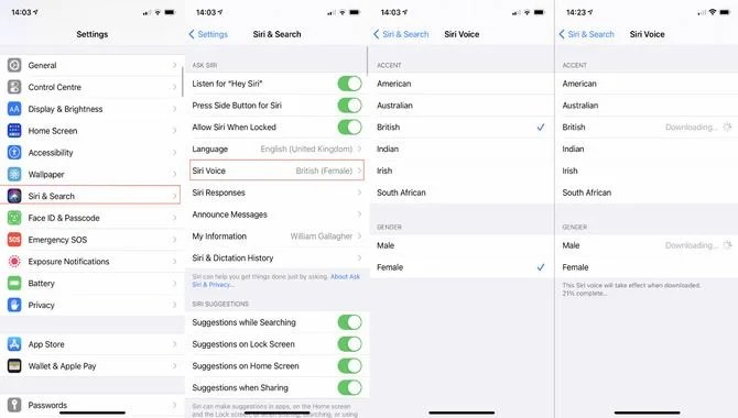 How To Change Siri's Voice