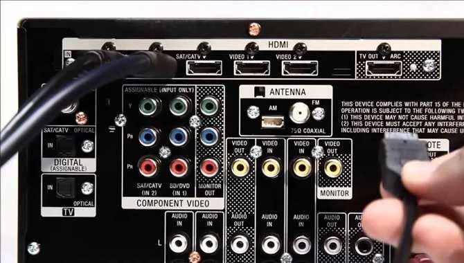 How To Hook Up A Television To An AV Receiver