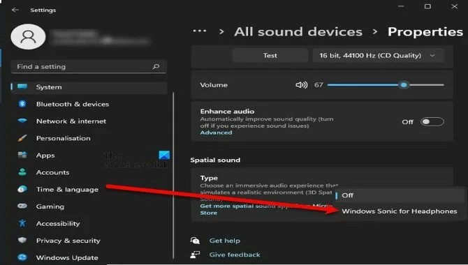 Manually Adjust Audio Settings 