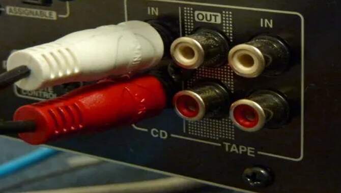 PC's Audio Output And Input