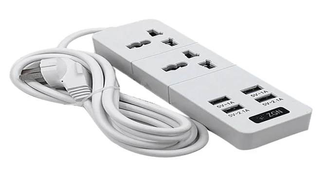 Power Strip Surge Protector with USB Ports
