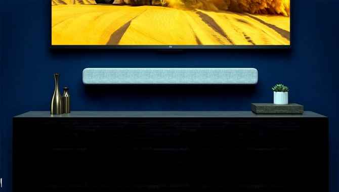 Process Of Cleaning The Sound Bar Bezel And Remote Control-