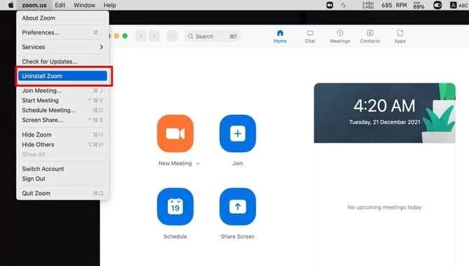 Reinstall Zoom