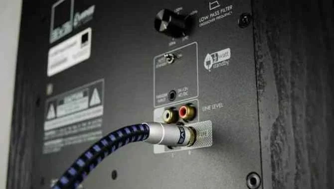 Second Step – Set-up The Passive Subwoofer