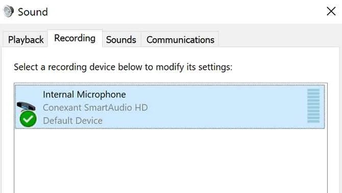 Set Your Microphone To As Default Device.''