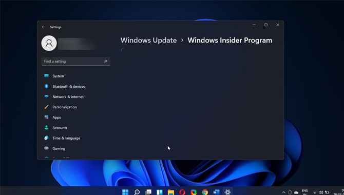 Setting Issue