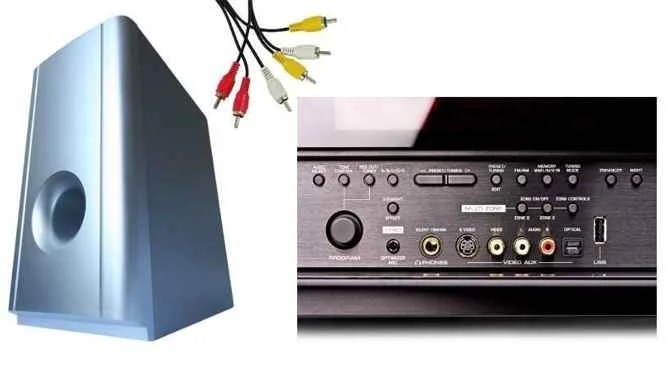 Seventh Step – Join The Passive Subwoofer To The Small Speakers