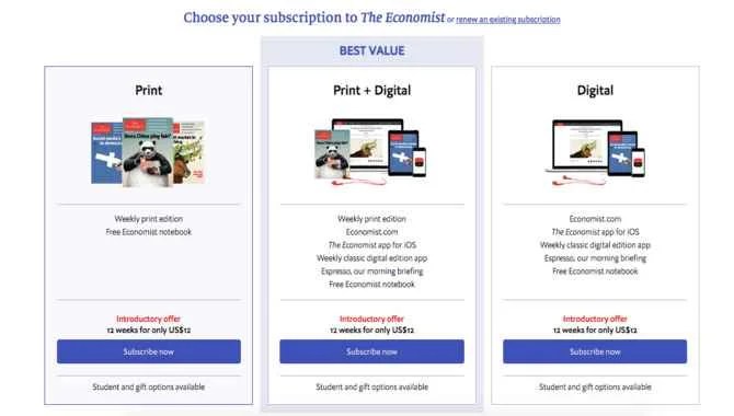  Subscription Offer