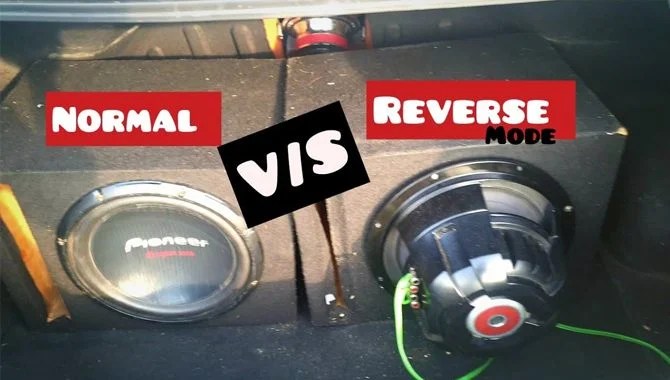 Subwoofer Reverse And Subwoofer Normal