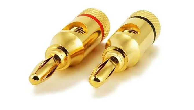 The Process of Installation of a Monoprice Banana Plug With a Closed Screw:
