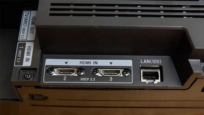 Tv With Hdmi Arc Input Port
