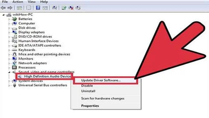Update Audio Driver