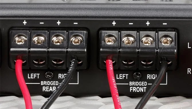 Using Two-Channel Amplifiers