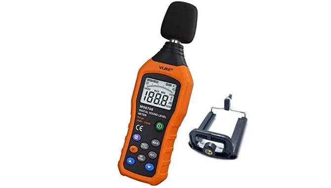 VLIKE LCD Digital Audio Decibel Meter Sound Level