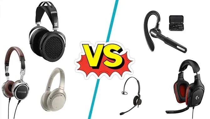 What Is The Difference Between A Gaming Headsets Vs. Headphones