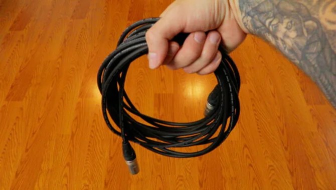 Wrap the Cable Loosely and Put It in the Case