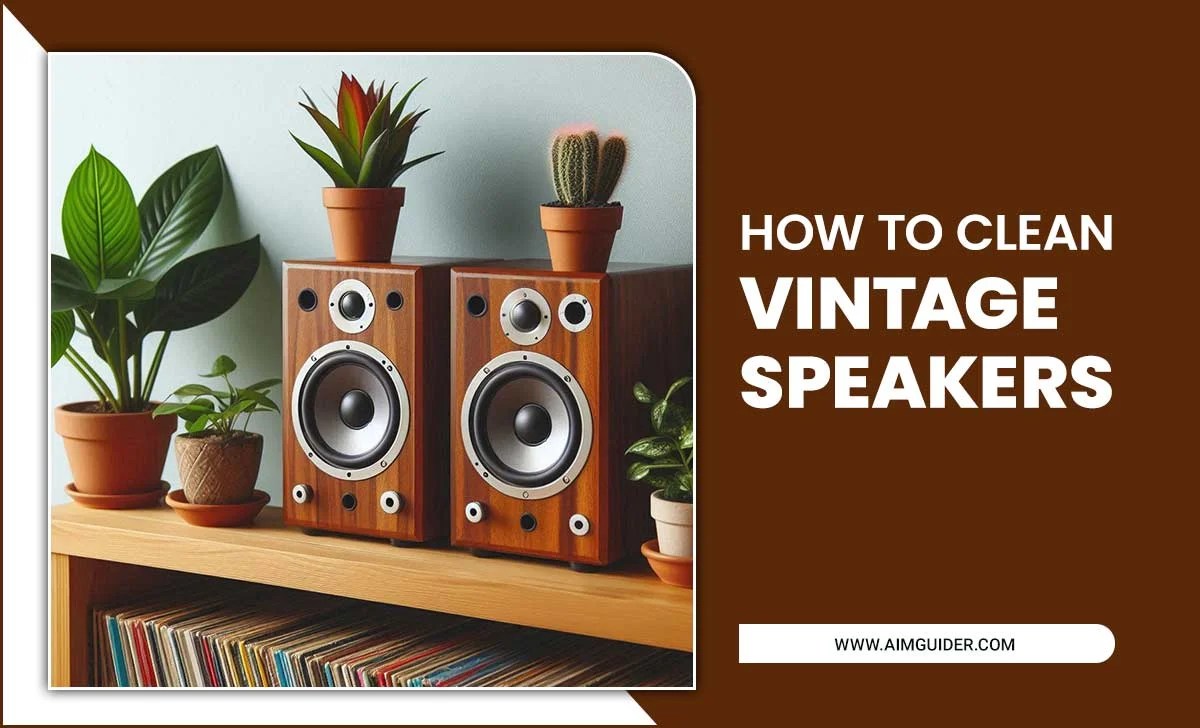 How To Clean Vintage Speakers