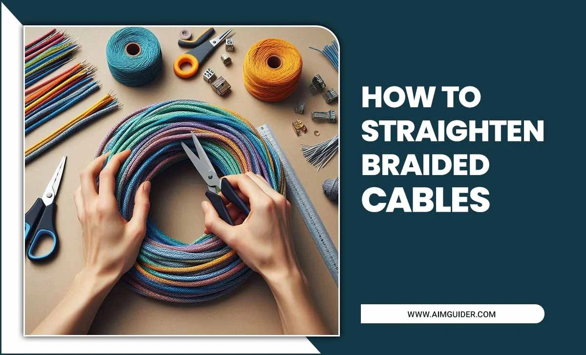 How To Straighten Braided Cables