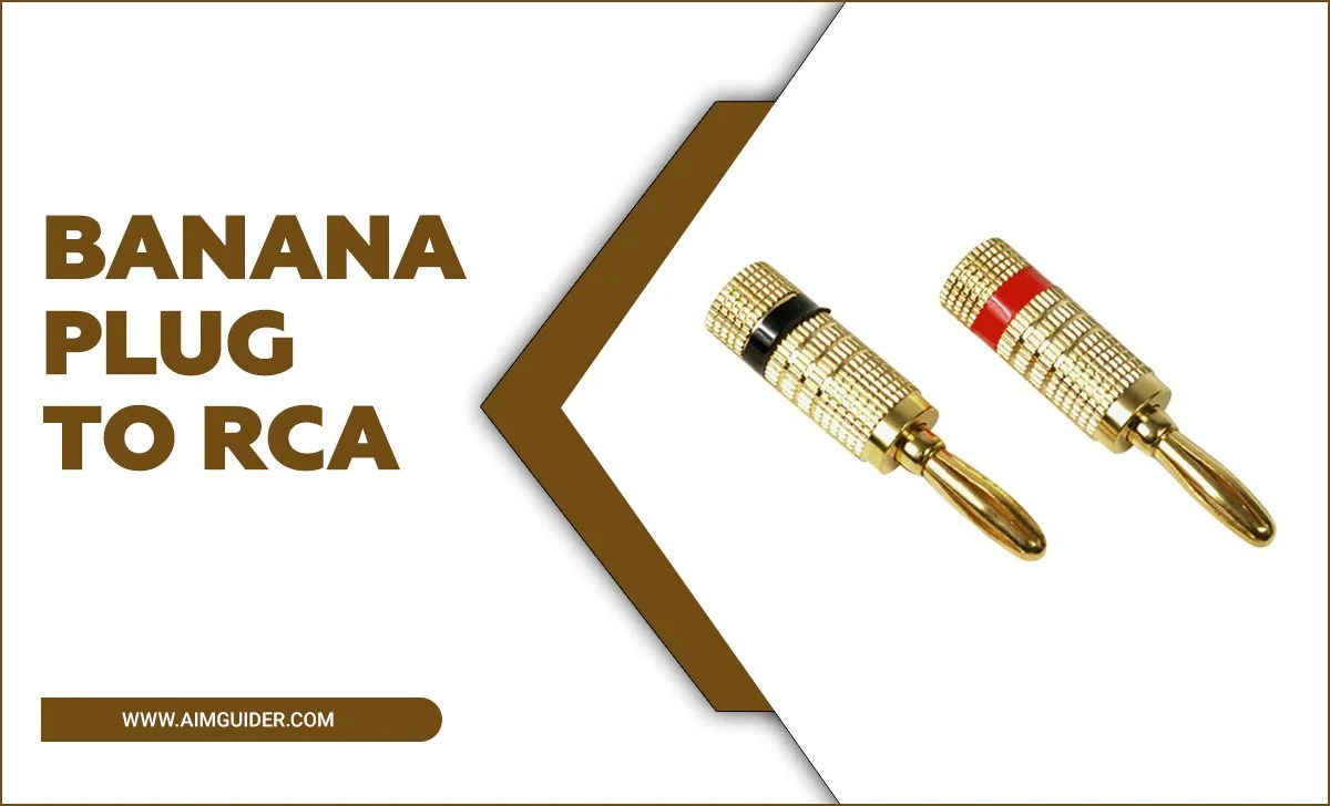 Banana Plug To RCA