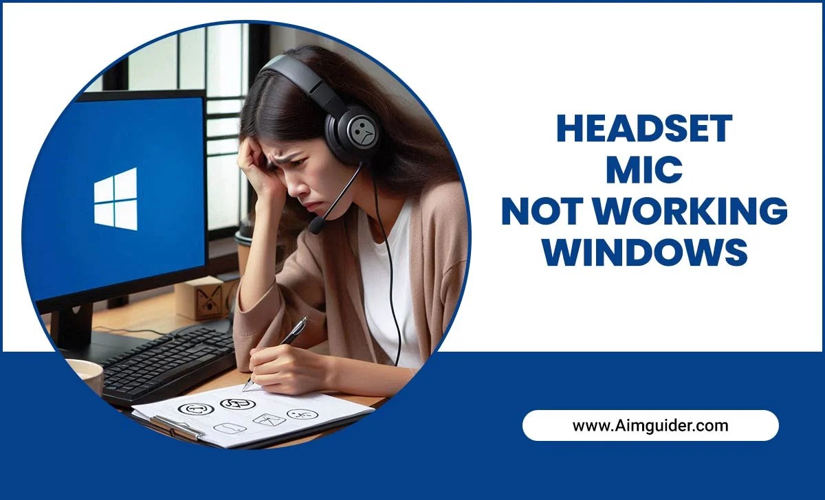 Headset Mic Not Working Windows