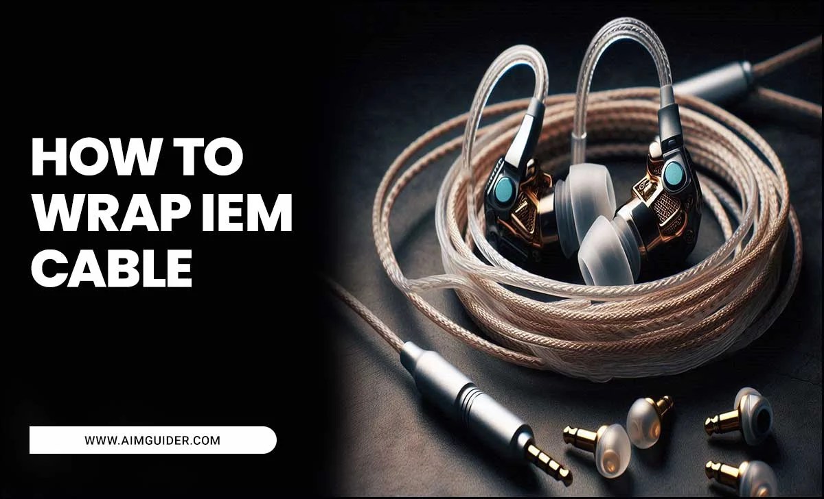 How To Wrap IEM Cable
