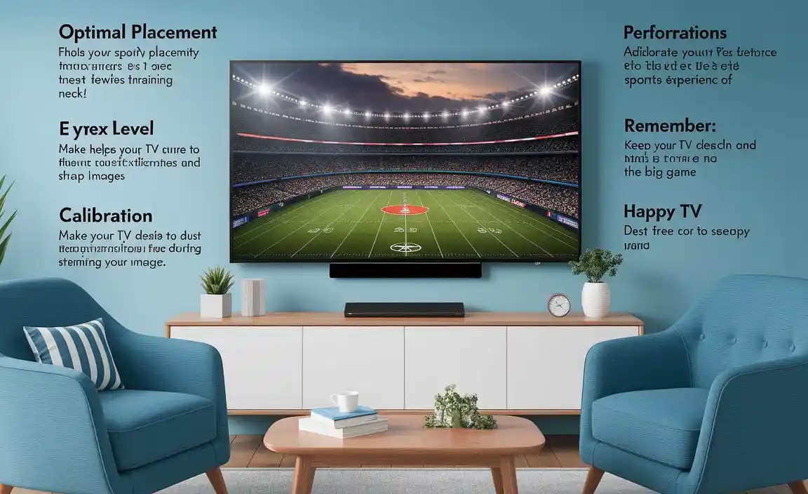 Maintenance and Setup Tips for the Best Sports Viewing Experience
