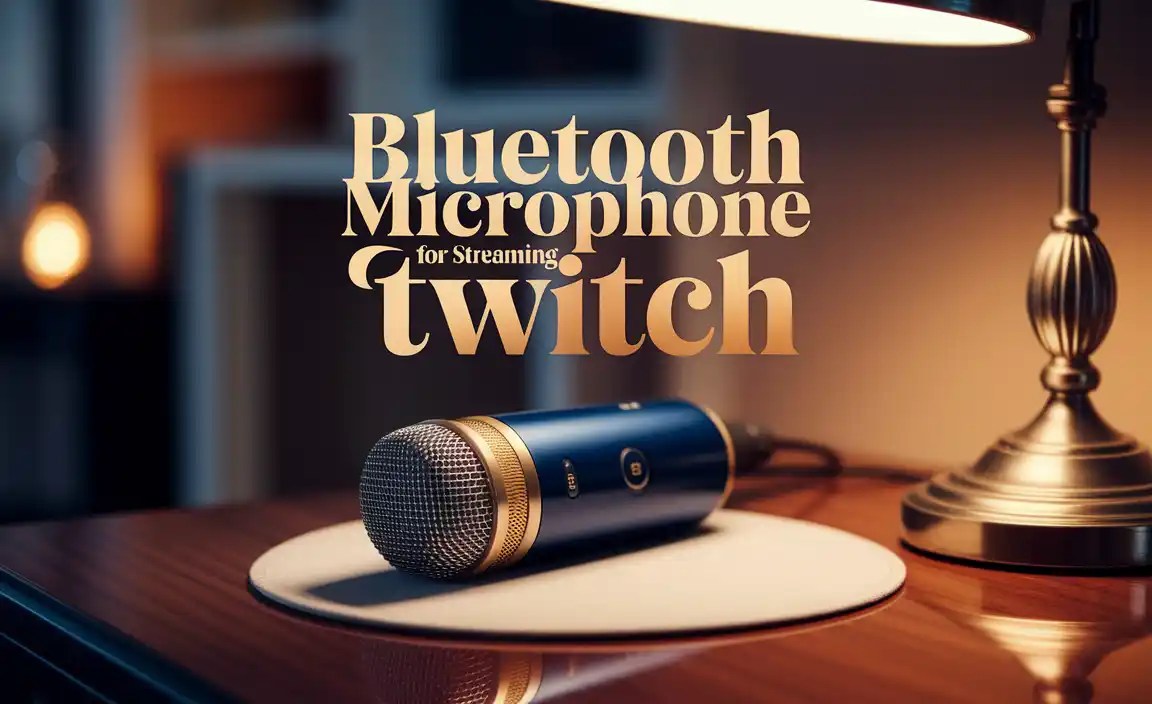 Bluetooth Microphone For Streaming Twitch
