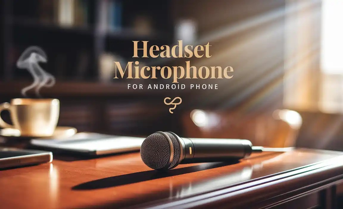 Headset Microphone for Android Phone