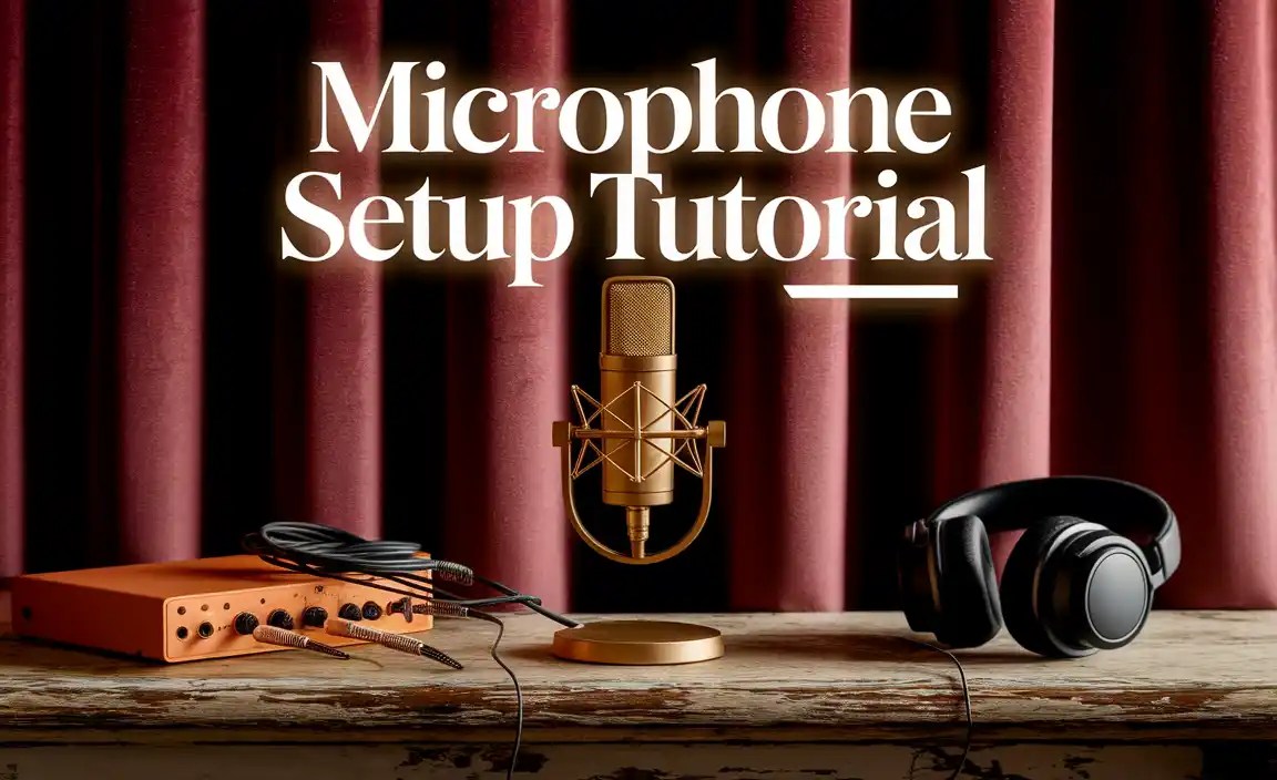 Microphone Setup Tutorial