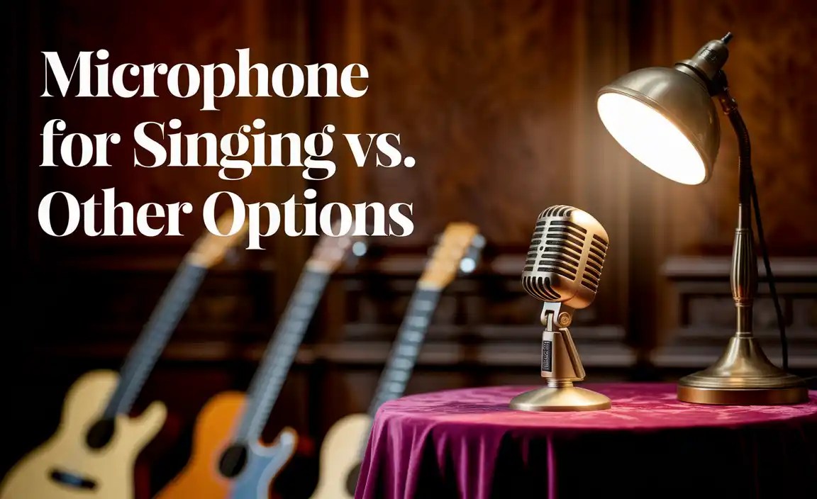 Microphone for Singing vs. Other Options