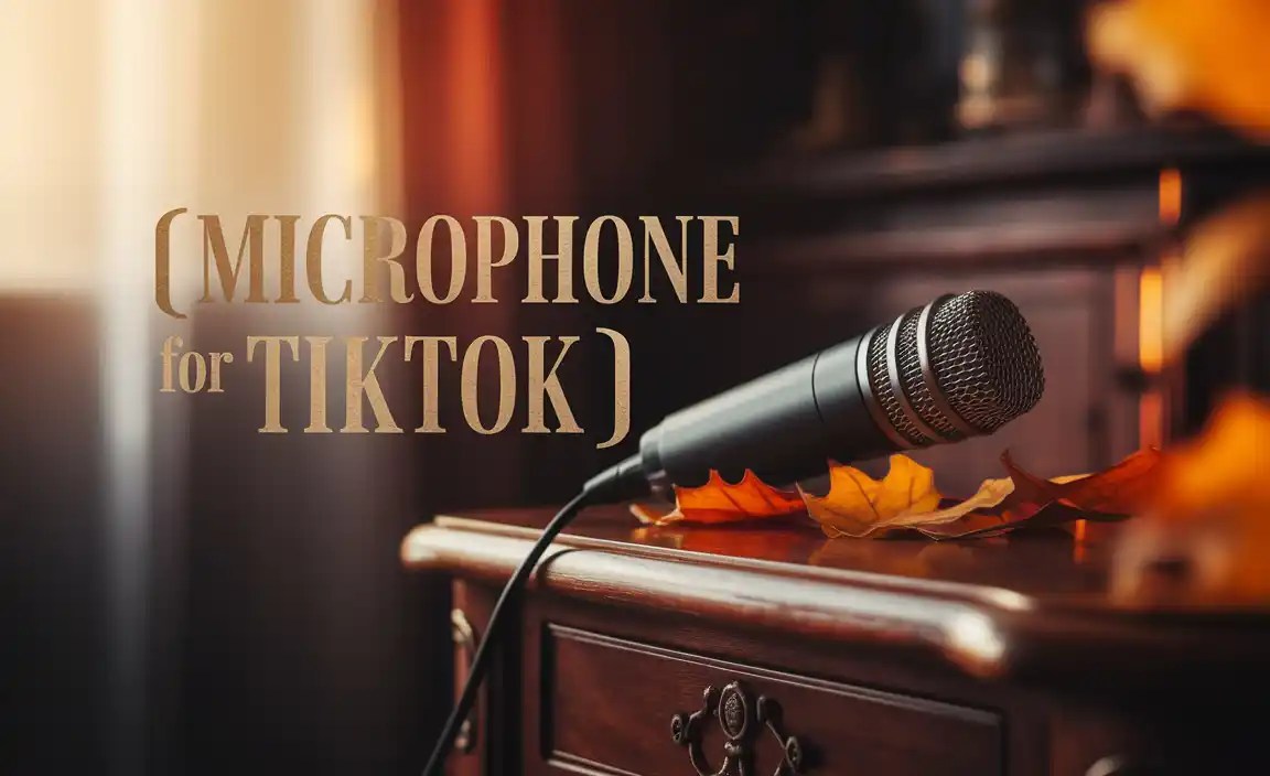 Microphone for TikTok