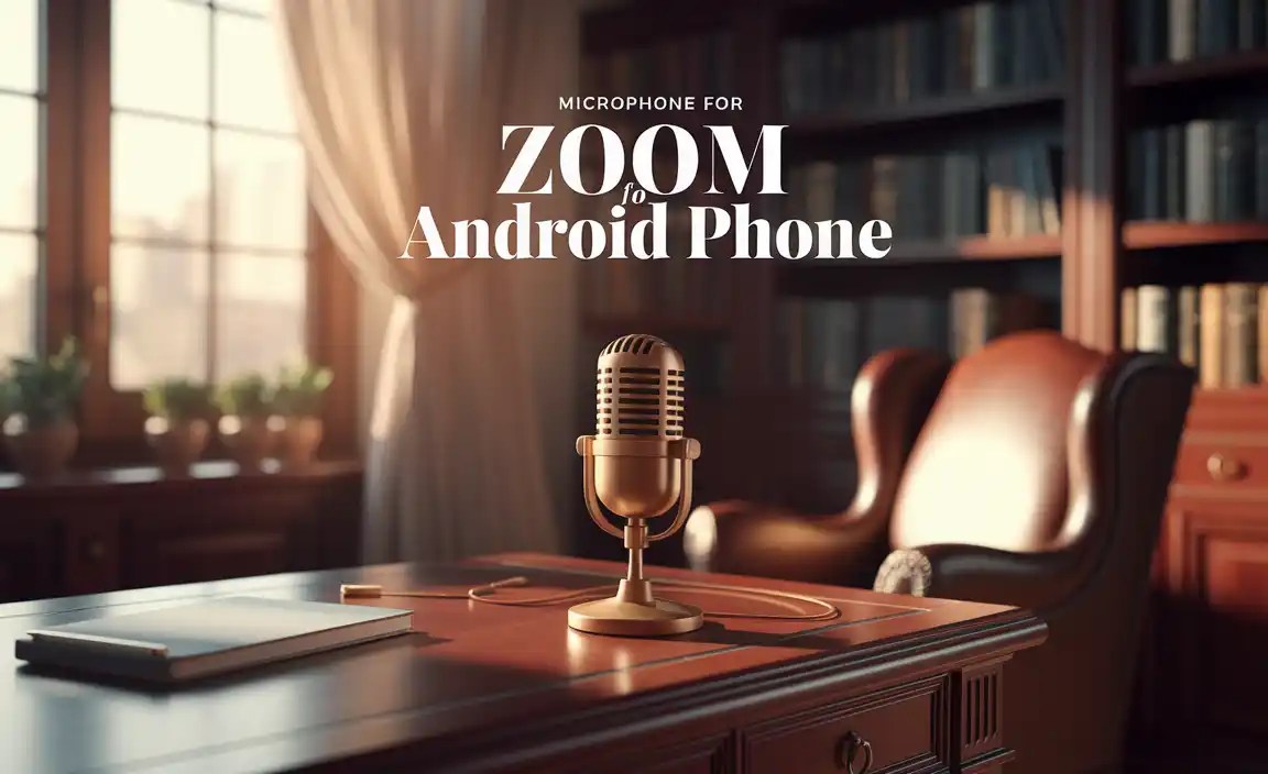 Microphone for Zoom for Android Phone