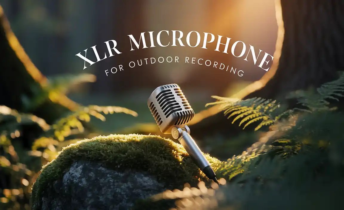XLR Microphone for Outdoor Recording