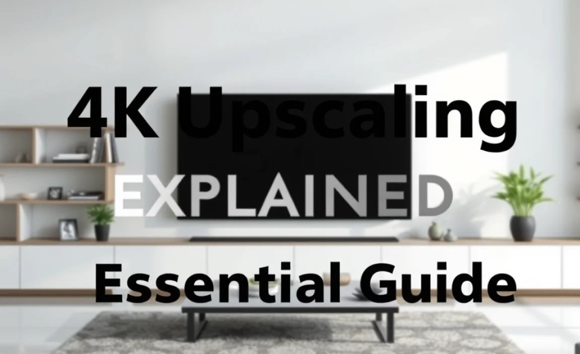 4K Upscaling Explained UHD: Essential Guide