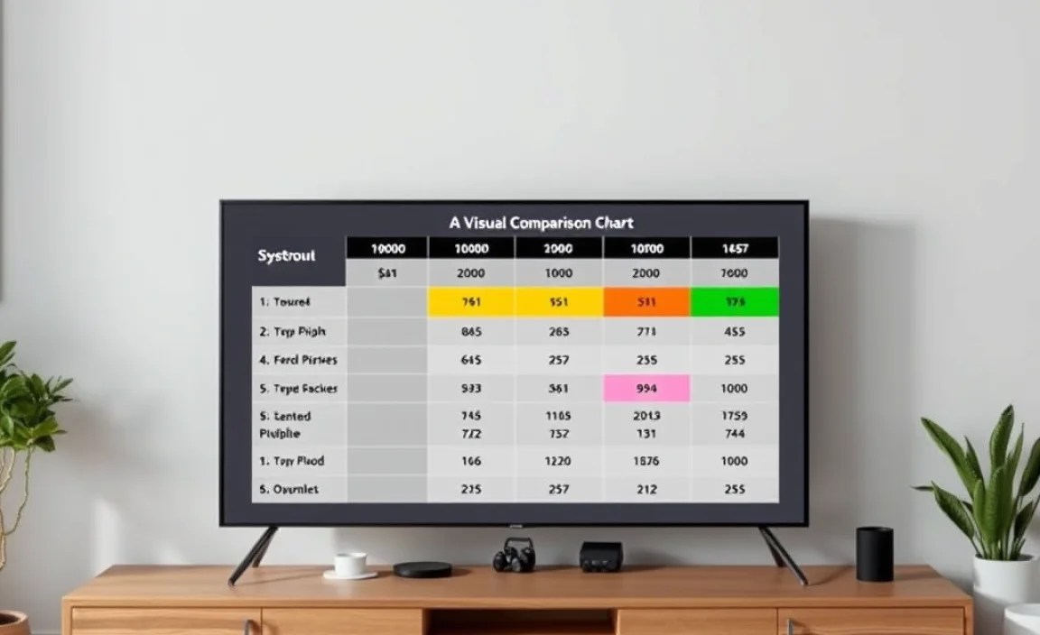 A Visual Comparison Chart