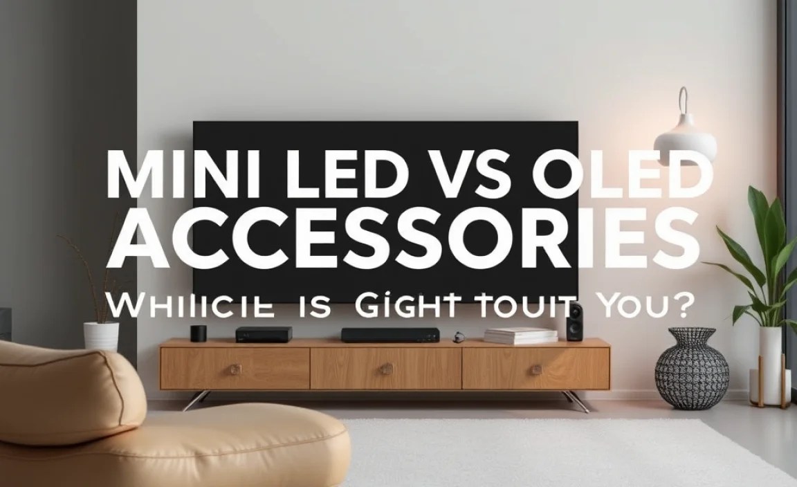 Accessories for OLED Displays