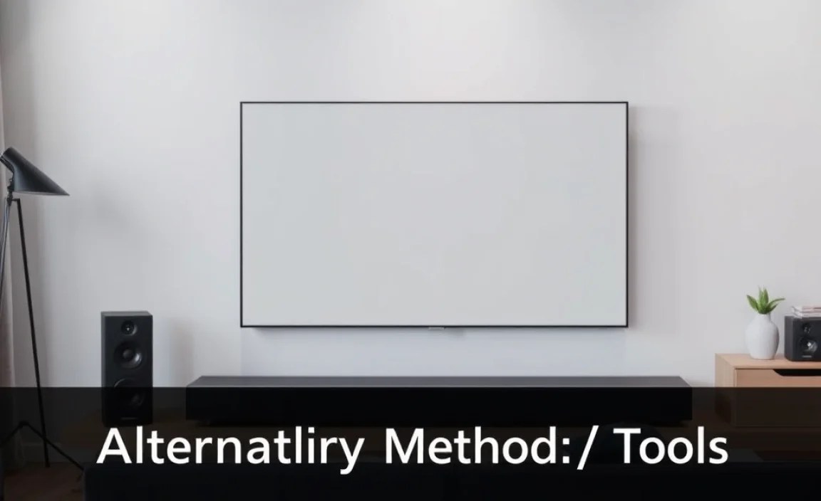 Alternative Methods / Tools