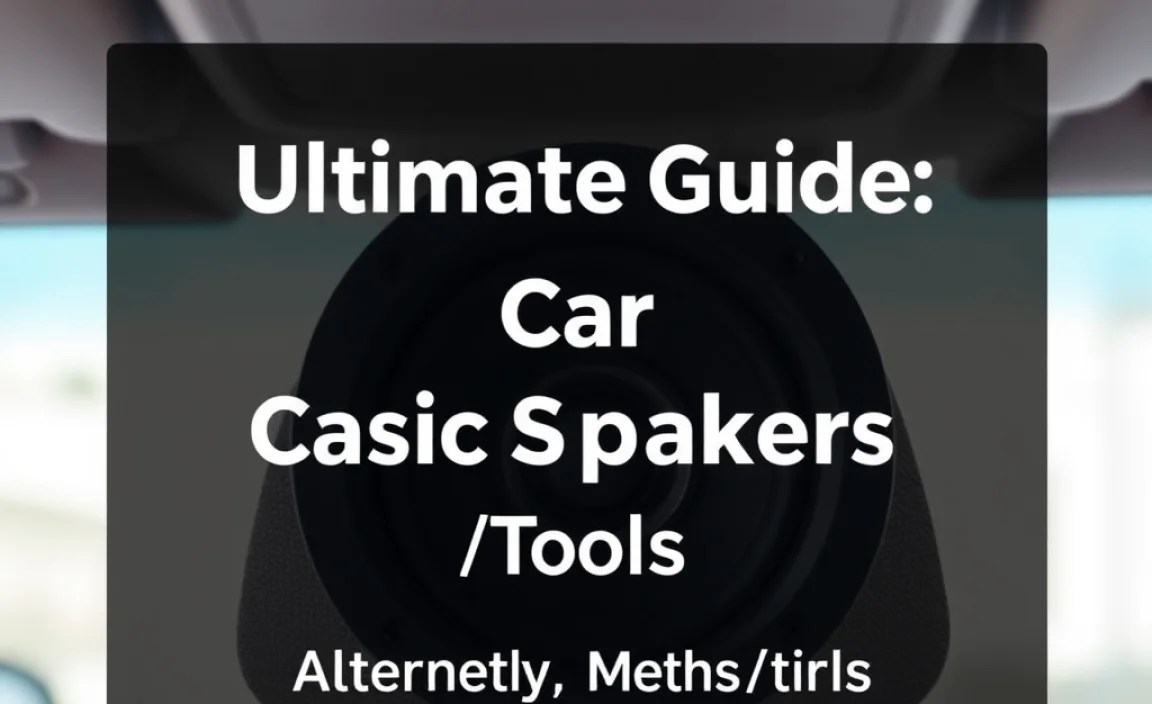 Alternative Methods / Tools