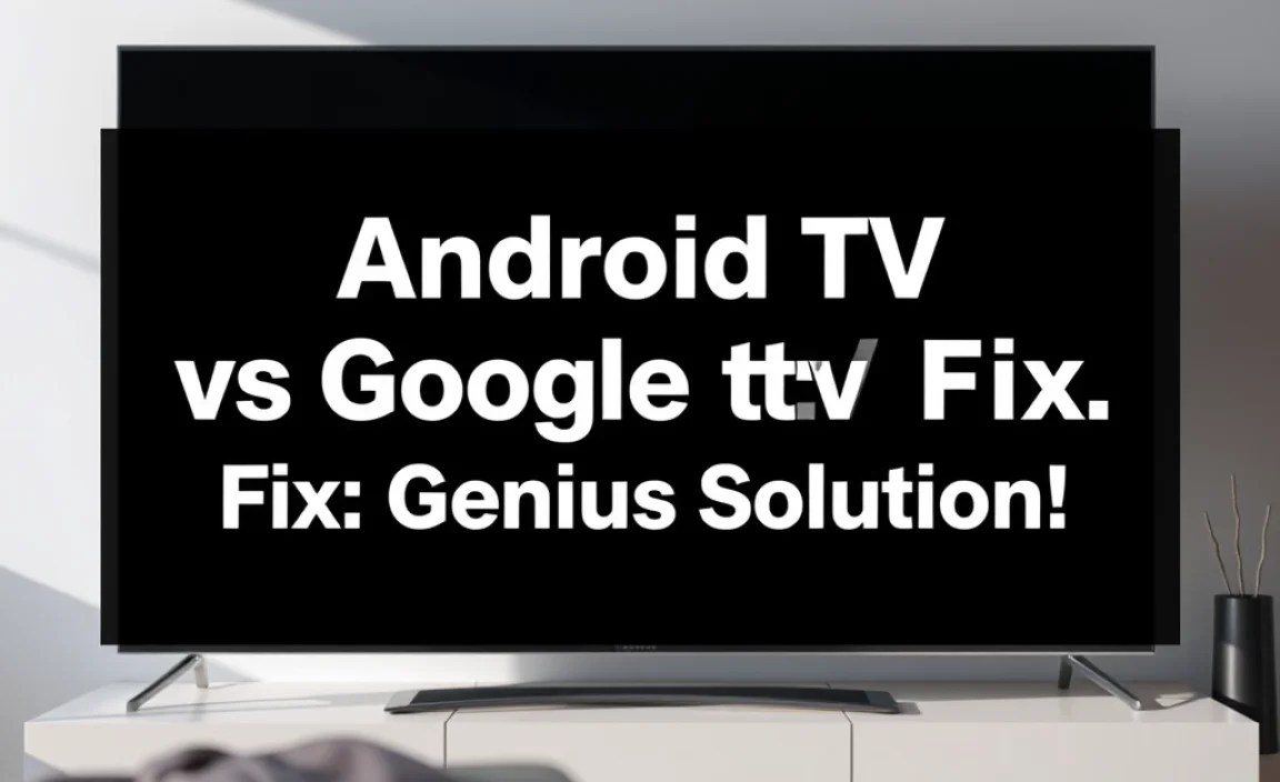 Android TV vs Google TV Fix: Genius Solution!