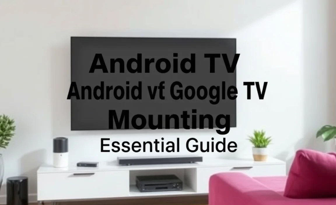 Android TV vs Google TV Mounting: Essential Guide
