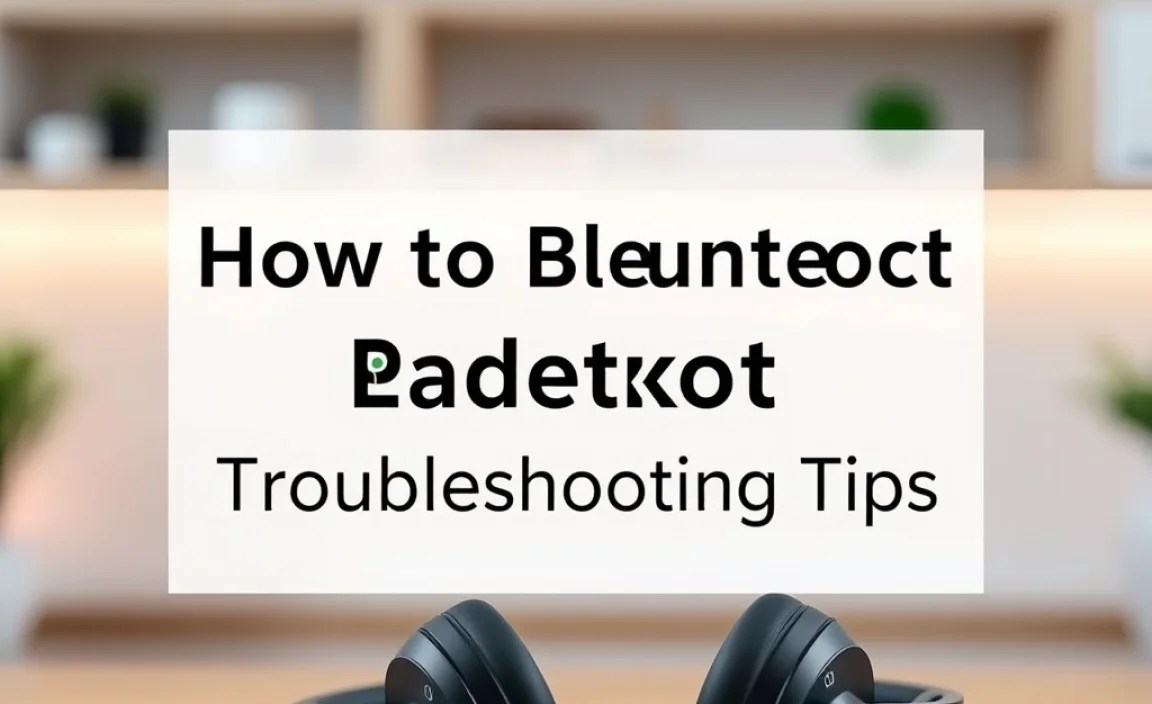 Bluetooth Headphone Connection Troubleshooting Tips