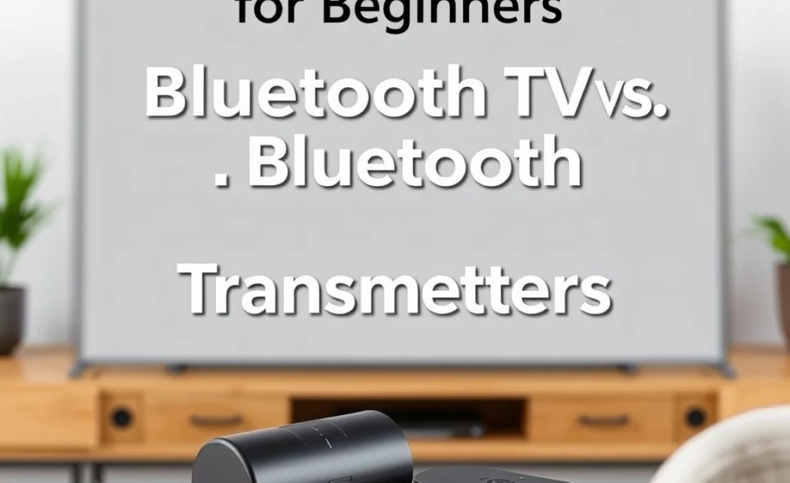 Bluetooth TV vs. Bluetooth Transmitters: Which is Right for You?