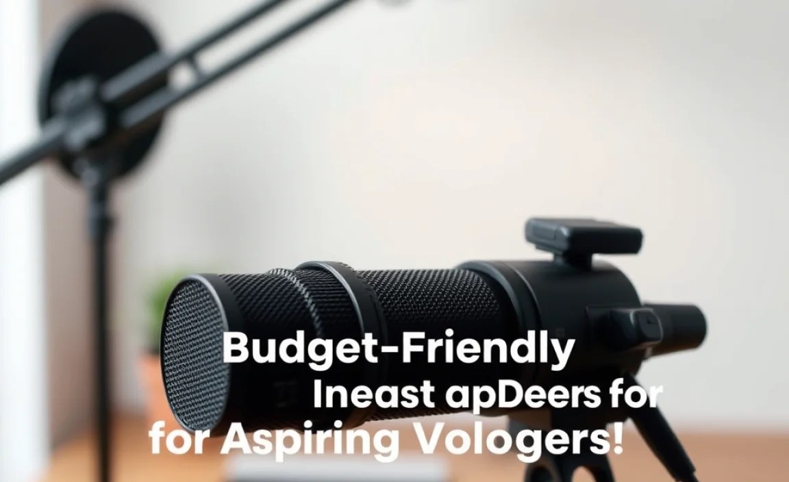 Budget-Friendly Microphones for Aspiring Vloggers