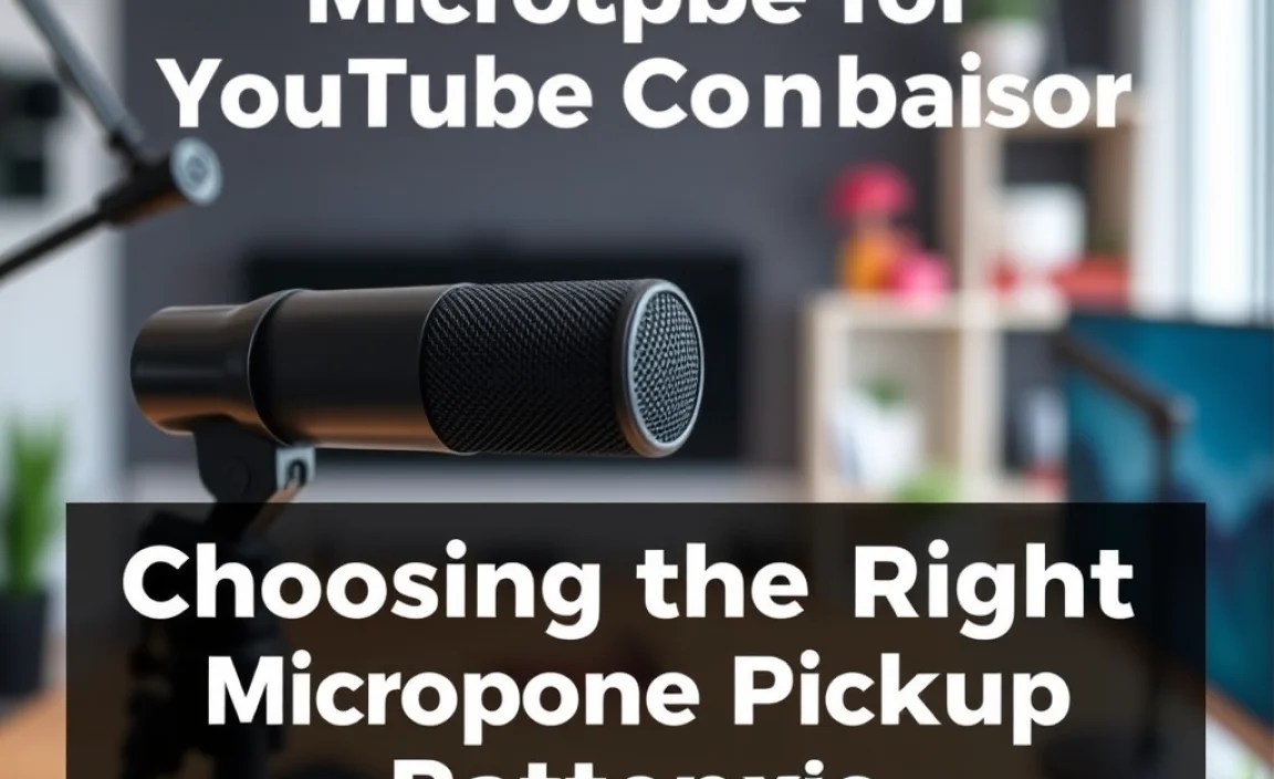 Choosing the Right Microphone Pickup Pattern