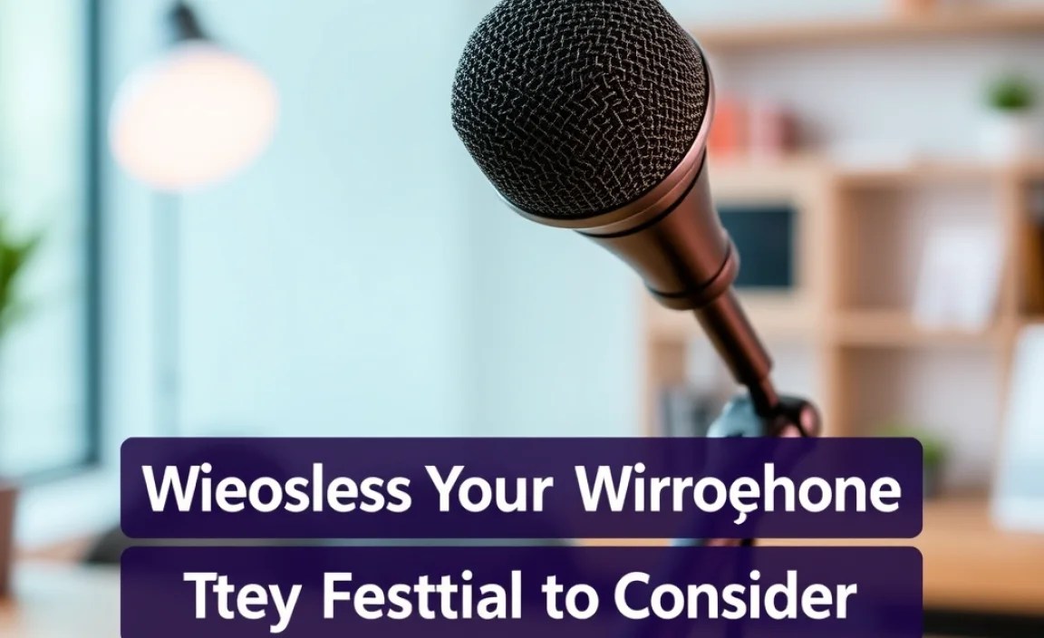 Choosing Your Wireless Microphone: Key Features to Consider