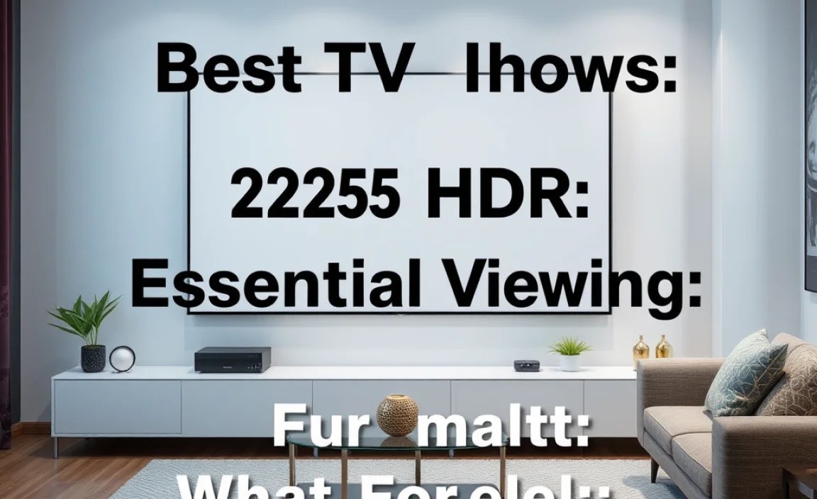 Comparing HDR Formats: What Matters to You?