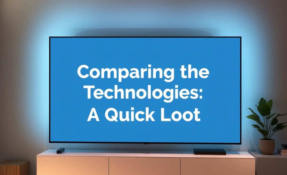 Comparing the Technologies: A Quick Look